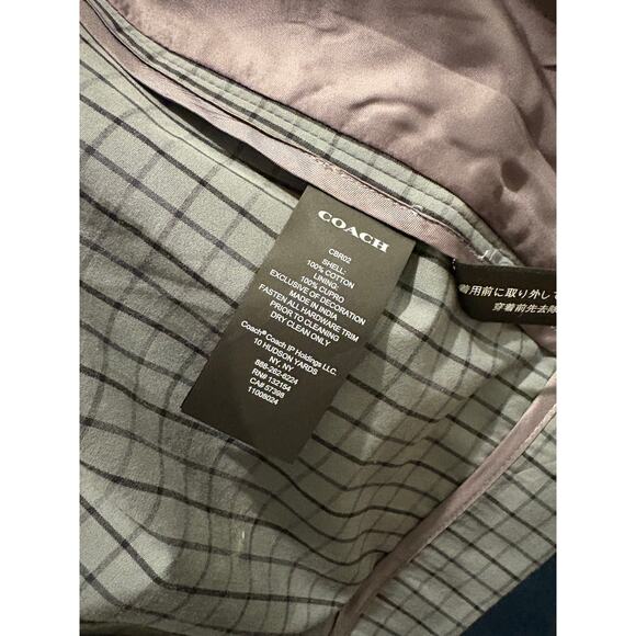 Coach Grey Blazer - Picture 5 of 10